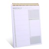 Thboxes Undated Weekly Planner Pad, 52 Sheets To Do List