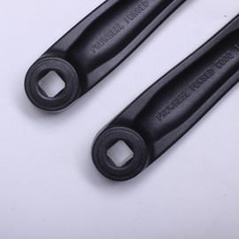 Alps2Ocean Ebike Square Hole Crank Arm,127MM/140MM/152MM/160MM/165MM/170MM/175MM Forged Alloy 6061 Bike Crank Arm for Ebike,Mid Mounted Motor,Torque,Electric Bicycle