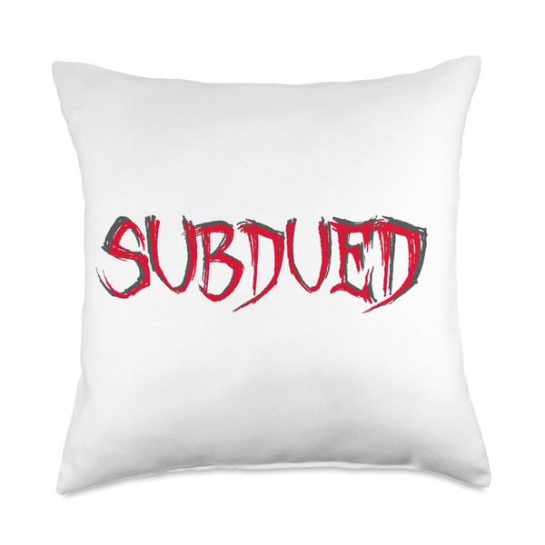Smok'n'beaver Subdued Throw Pillow, 18x18, Multicolor