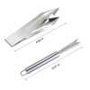 KGCGJVB 2Pcs Pineapple Eye Remover Tool Stainless Steel Peeler and