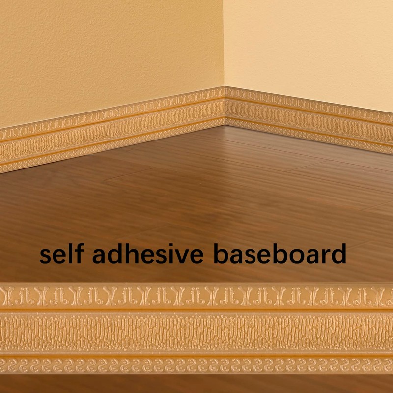 Yutianli Crown Molding Peel and Stick Wallpaper Border Flexible Wall
