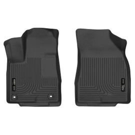 Husky Liners X-act Contour Floor Mats | Fits 2022-2024 Rivian R1T & Rivian R1S | Front Row, 2-pc Black - 51671