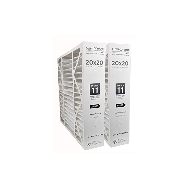 Clean Comfort AMP-11-2020-45 (2-Pack) - 20" x 20" x 4.5"