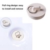 GWAWG Drain Stoppers 5PCS Rubber Plugs Bathtub Plugs Various sizes