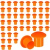 50 PCS Rebar Cap, Mushroom Rebars End Caps, Plastic Rebars