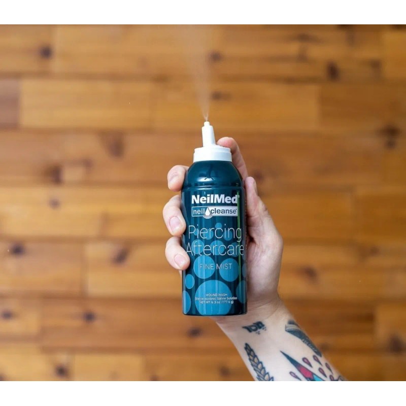 1 Neilmed Piercing Aftercare 75ml + 10 Discos De Silicona