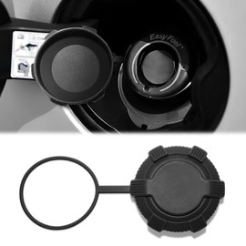 sukemichi Gas Cap, Filler Cap Fuel Cap Cover, Fuel Tank Filler Cap Compatible With 2017 2018 2019 Ford F150 Accessories - Waterproof & Anti-dirty, NOT FOR RAPTOR, Black