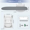 VerRich Foldable Wall Mounted Ironing Board 36” x 12”180°Rotatable Ironing