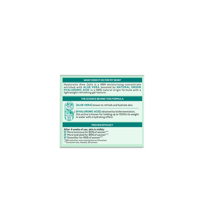 Garnier Skin Active Hyaluronic Aloe Day Jelly Moisturiser 50ml