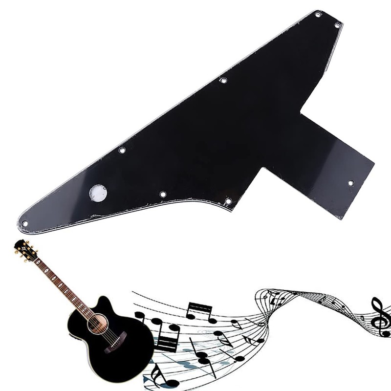 MEELYHOME 3 Ply Guitar Pickguard Pick Guard For Explorer for