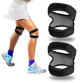 DERJDISF Knee Braces for Men - Knee Brace for Women, Patellar Tendon Support Strap, Adjustable Knee Strap for Running, Arthritis, Jumper, Tennis Injury Recovery