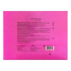 Heiress by Paris Hilton for Women 4 Piece Set Includes: 3.4 oz Eau de Parfum Spray + 0.34 Eau de Parfum Spray + 3.0 oz Body Lotion + 3.0 oz Bath & Shower Gel