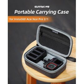 LHPHEIX ACE Pro 2/ACE Pro/ACE Carrying Case,Camera Hard Carrying Case, Storage Bag with Carabiner for Insta360 Ace,Ace Pro,Ace Pro 2 Accessories