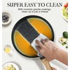 MICHELANGELO Saucepan Set, Nonstick Sauce Pans with Granite Coatings, Stone