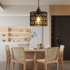 Woven Pendant Light Boho Chandelier, Rattan Pendant Lights Kitchen Island,