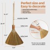 SISIMER Wedding Broom for Jumping Ceremony, African American Decorative Broomstick