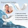 wakouter Mouth Guard, Anti-Snoring Mouthpiece, Reusable Mouth Guard for Sleeping,