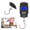 Electronic Scale 55KG Portable Digital Scale with Hanging Hook for