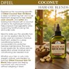 Difeel Coconut Hair Oil Blend 7.1 Ounce ounce