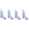 Bayliss Mobility Plastic Feeding Cup with 2 LIDS - Adult Feeder Beaker Large and Narrow spout - Hospital Mug. (4)