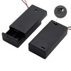 Onwon 6 Pieces 2 Slots x 1.5V AA Battery Case