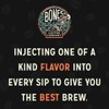 Bones Coffee Company Rest in Peace Decaffeinated Flavored Coffee, Medium
