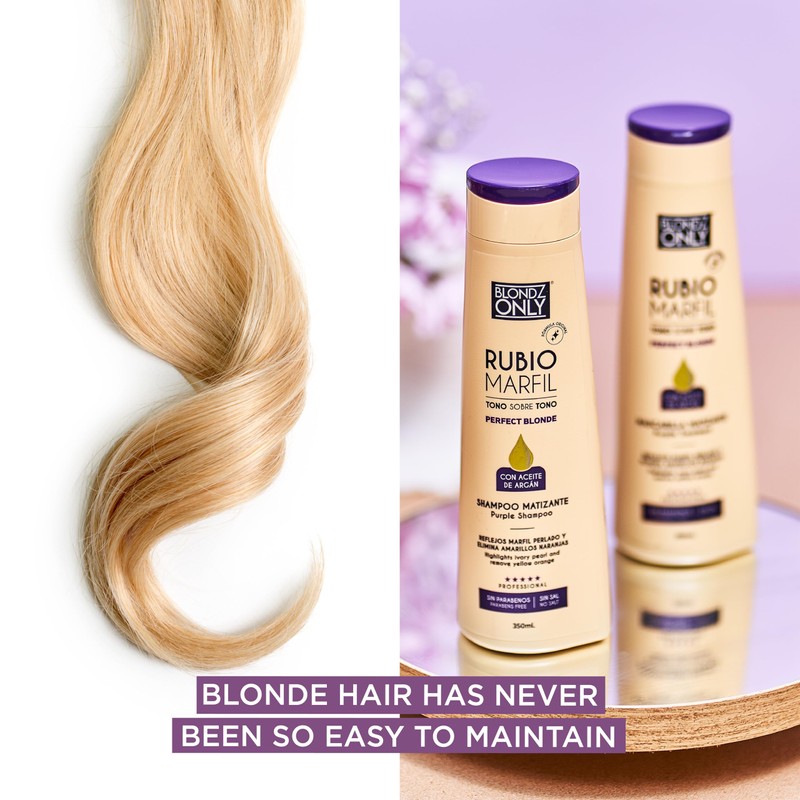 Blondz Only Hair Purple Toning Shampoo| Eliminates Brassiness | Neutralizes
