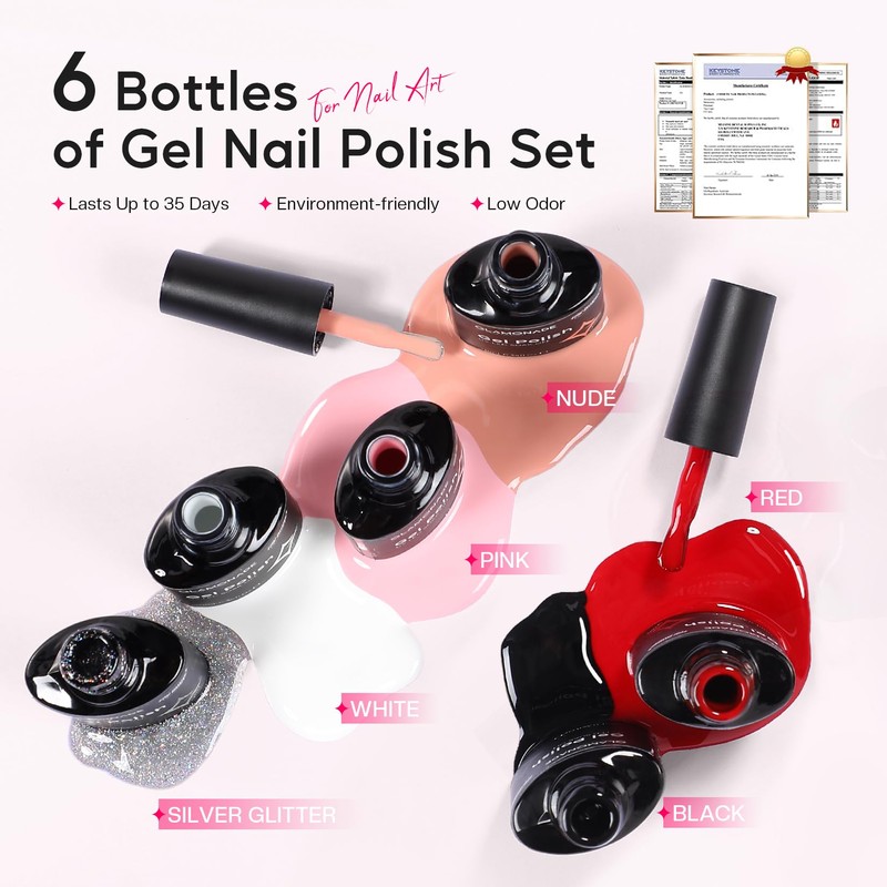 Glamonade Acrylic Nail Kit with Everything: Professional Nail Kit Set