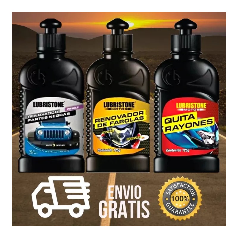 Lubristone Pague 2 Lleve 3 Kit De Renovación Vehicular +