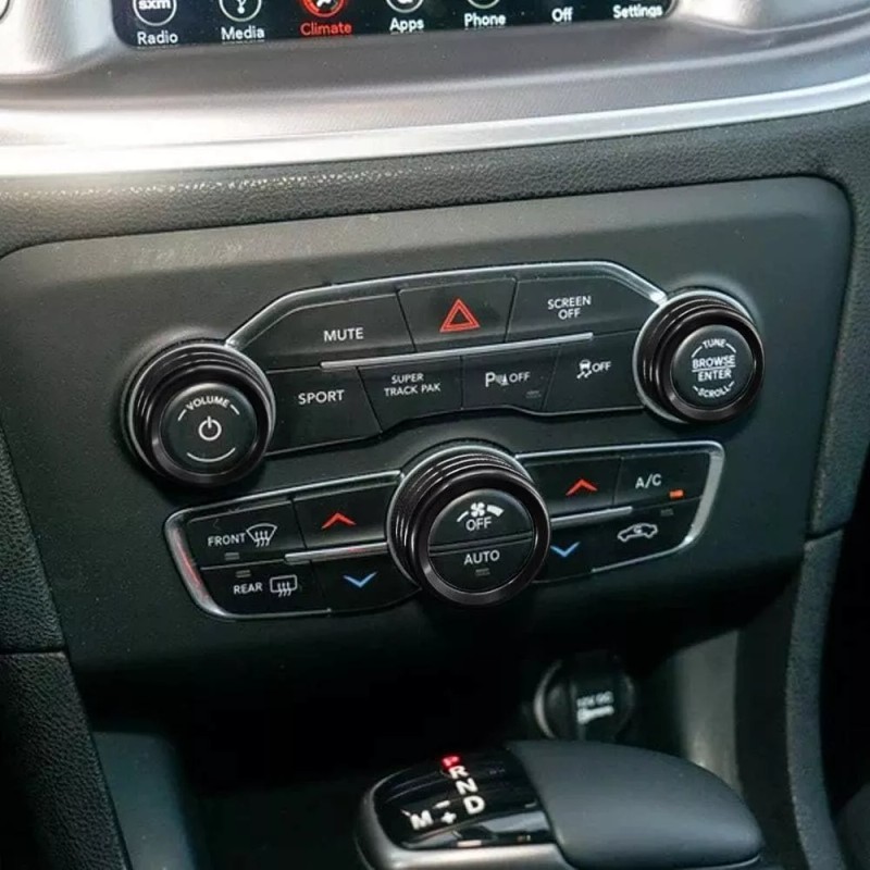 CNSTARFUTURE Cover Perilla Consola Central Dodge Ram Challenger