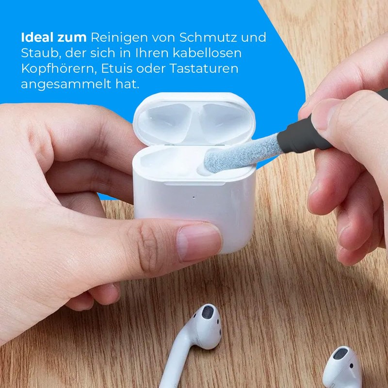 NK 3-in-1 Cleaning Kit for Airpods Multifunctional Cleaning Kit with