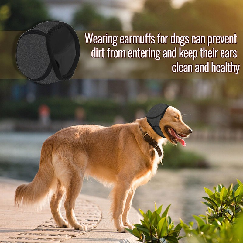 Dog Ears Cover, Swimming Waterproof Dog Head Cups, Dogs Ear