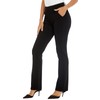 iChosy Women's Ease into Comfort Barely Bootcut Stretch Dress Pants