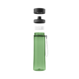 Tritan Water Bottle with Strainer 600ml Infuze Green