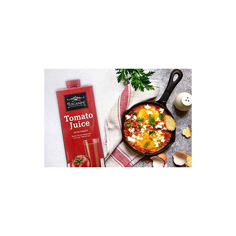 Tuscanini Premium Italian Tomato Juice 33.8oz (2 pack) | Not