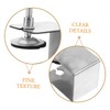 SHINEOFI 4pcs Stainless Steel Drawer Panel Clamps Adjustable Cabinet Installation