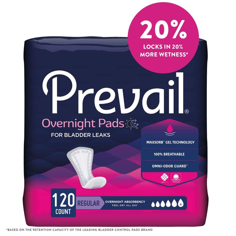 Prevail Proven - Incontinence Bladder Control Pads - Bladder Leak