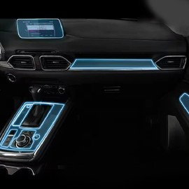 FDAIUN Car Interior Parts Protection Film, Fits Mazda CX 8 KG Series, 2017-2020, TPU Protective Film, Pre-Cut Film, Scratch Guard, Anti-Scratch, Self-Healing Function, For Mazda CX 8 Vehicles, Car