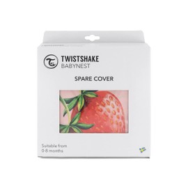 Twistshake Cover for Baby Nest 100% Cotton Strawberries