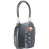 PEARL Suitcase Combination Lock: TSA Suitcase Combination Lock with Flexible
