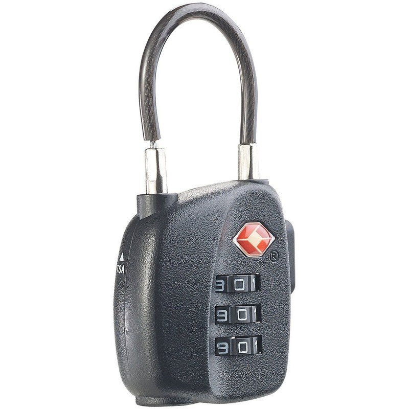 PEARL Suitcase Combination Lock: TSA Suitcase Combination Lock with Flexible