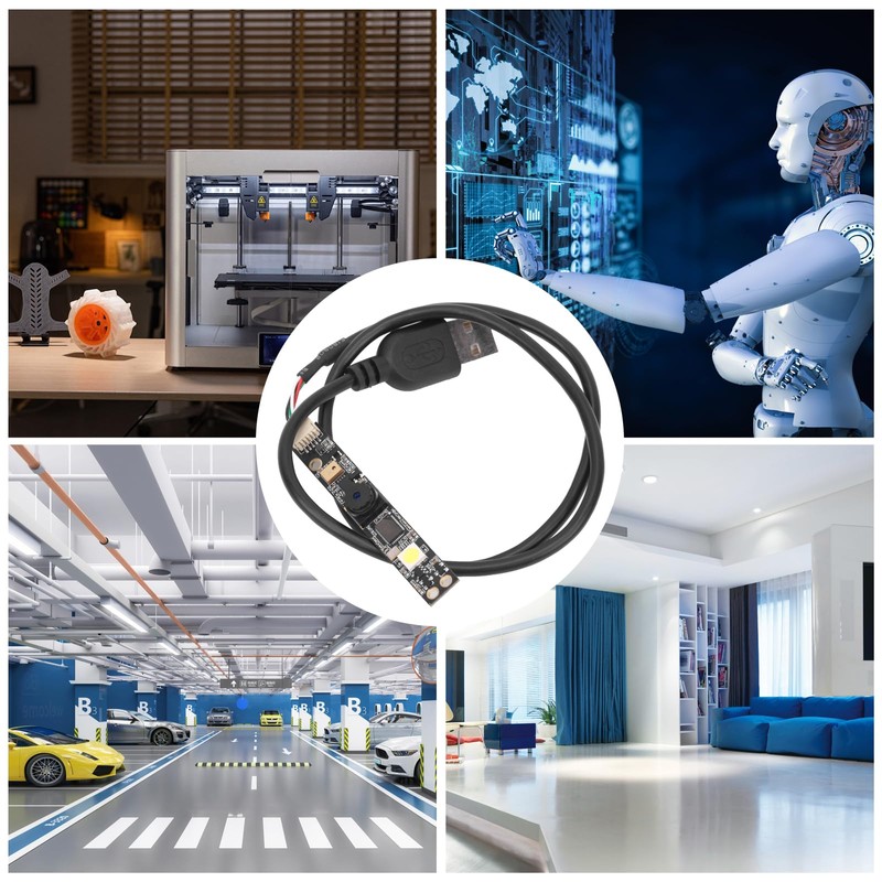 Lightburn Camera, Circle View Camera Module, Module HD USB Interface