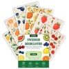 GIXSEGIE Swedish Dishcloths for Kitchen, 6 Pack Reusable Paper Towels,