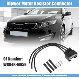 A ABSOPRO Fan Motor Resistor Plug WRK4K-MA59 Replacement