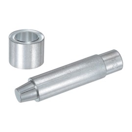 sourcing map Eyelet Hole Punch Die Tool, 17mm Grommet Setter Hollow Punch for Leather Craft Clothing Handbag Fabric Curtain Setter