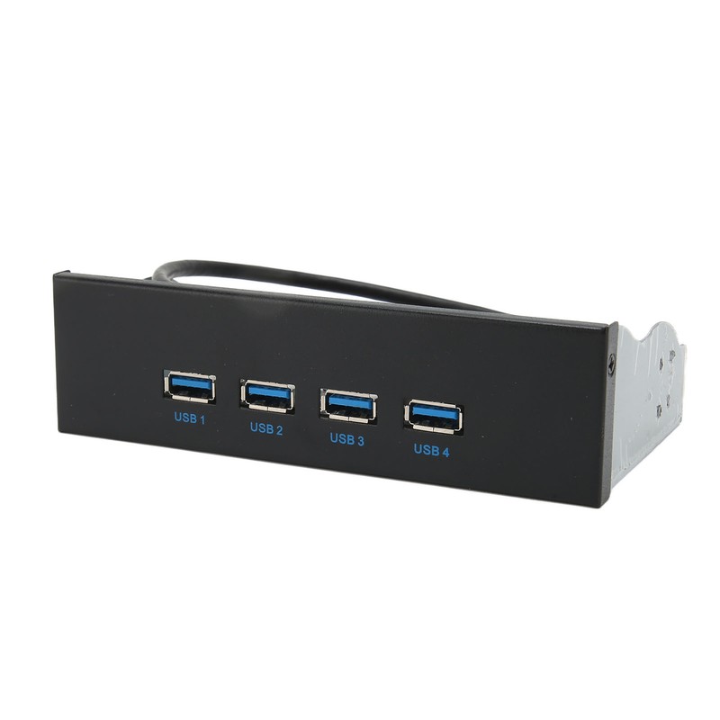 USB 3.2 Front Panel Hub 5.25in 4 Ports 10Gbps Stable