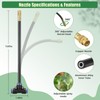 Garden Irrigation System 65FT with 20Pcs Adjustable Copper Nozzles