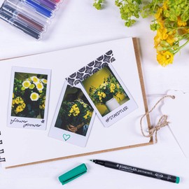 STAEDTLER Lumocolor Universal Pen, Fine, Felt Tip, Permanent Marker, Box of 8 Assorted Color Pens, 0.6mm 318 WP8, Multicolour, pack of 8 (318 WP8 ST)