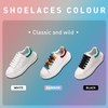 UamGlsob 2 Pairs 1/2''(1.2cm) Flat Thick Shoe Laces for Skate