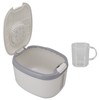 Rice Container Bug Proof Odorless Airtight Rice Box with Clear